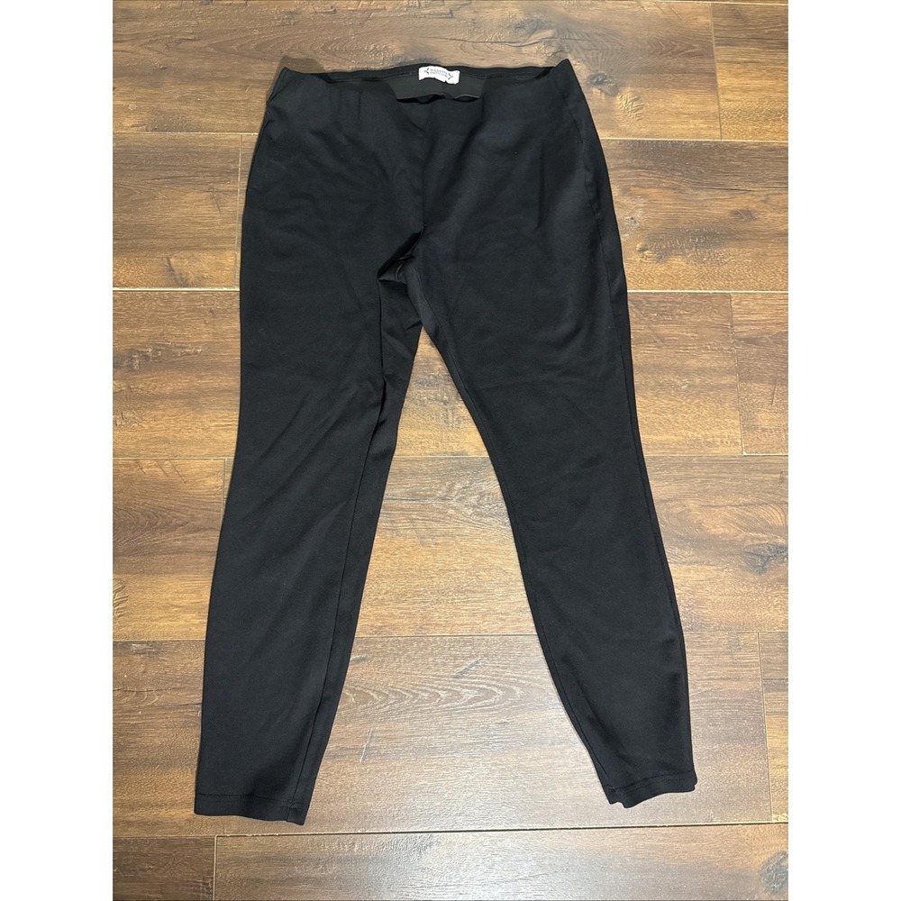 Nanette by Nanette Lepore Stretch Pants Women's Medium Black High Rise‎ Ankle